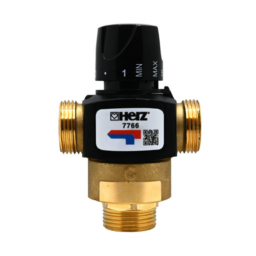 Фотографија од ХЕРЦ ТЕРМОСТАТСКИ МЕШАЧКИ ВЕНТИЛ 1" 20-45 C 1776642